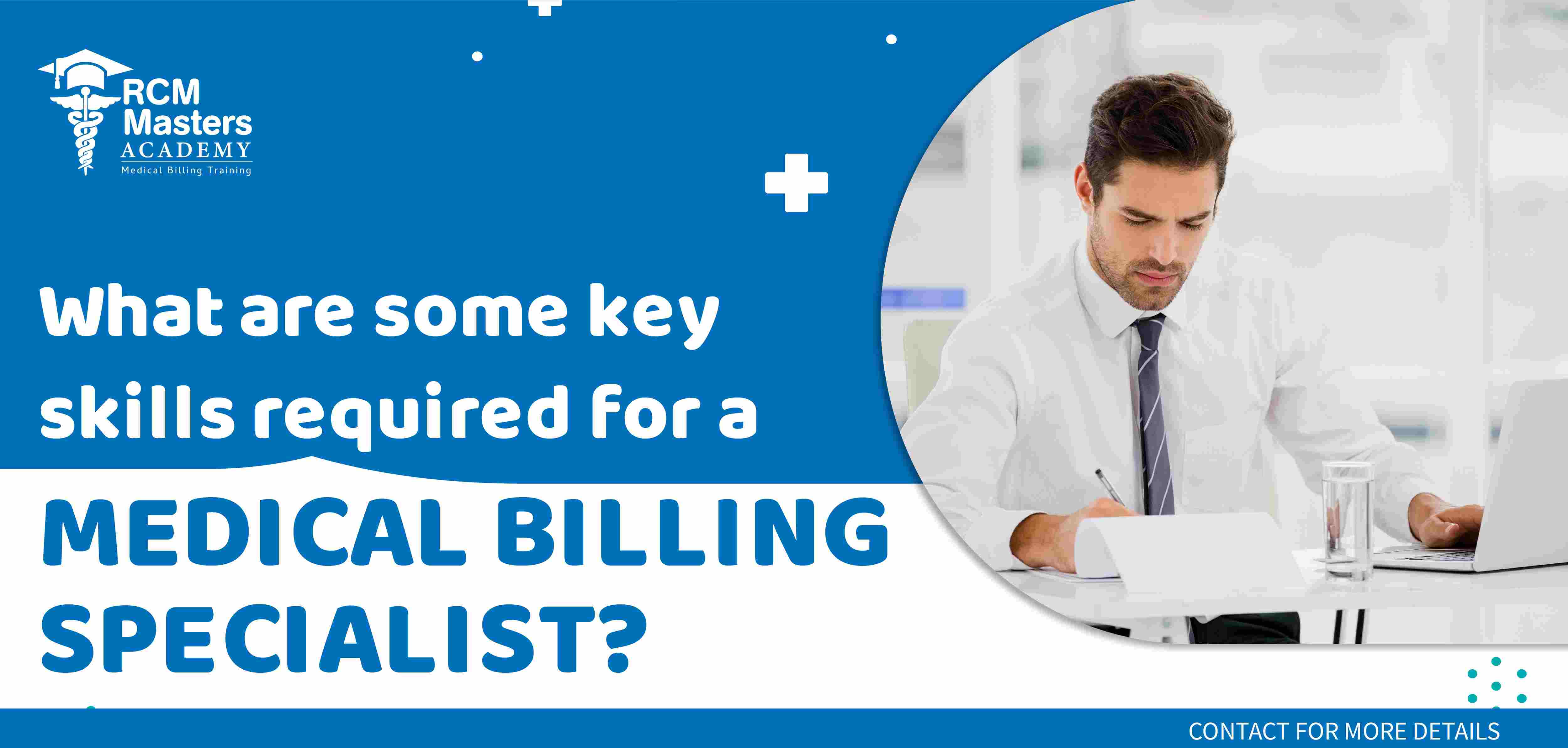 What are some key skills required for a medical billing specialist?