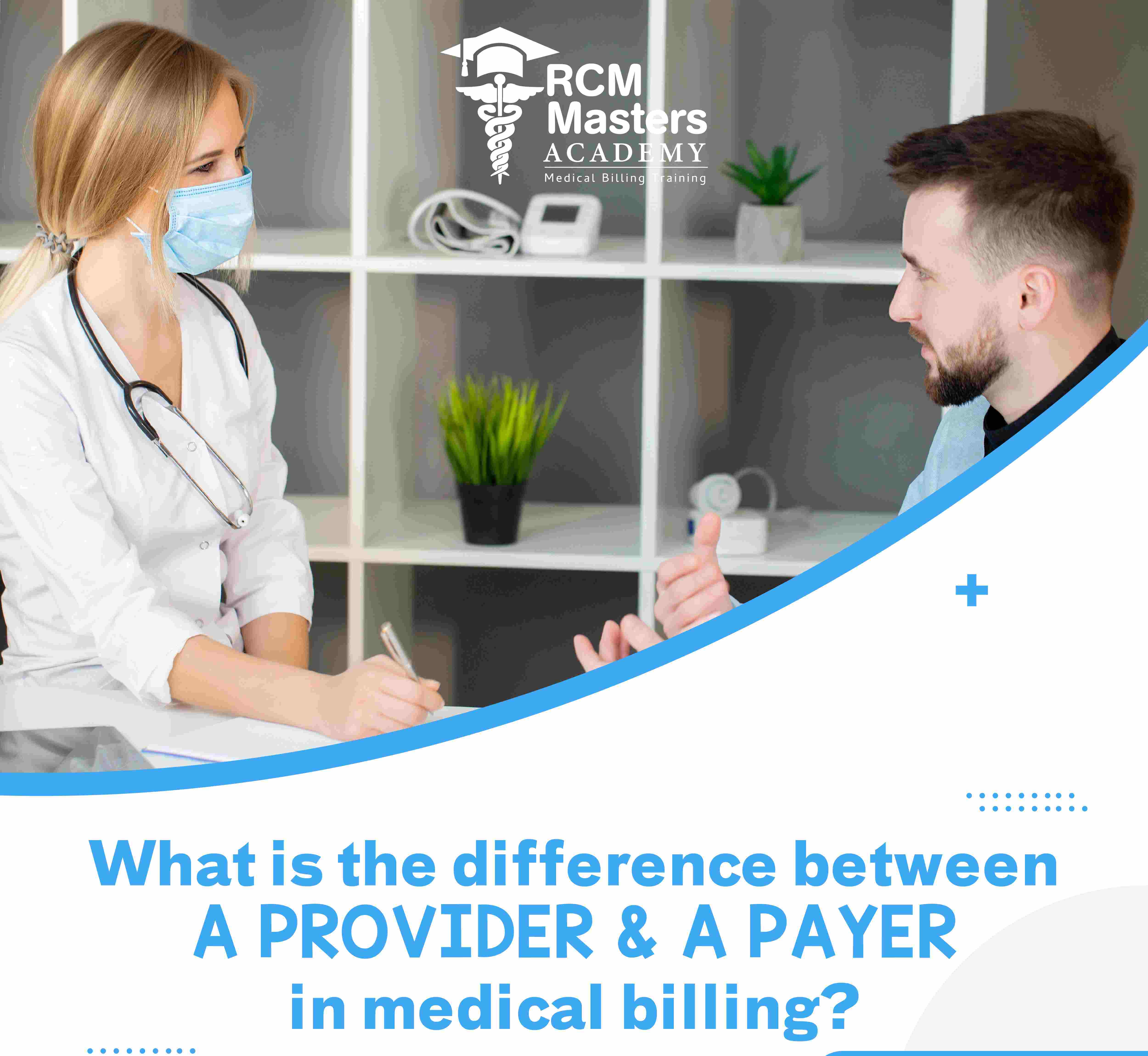 What is the difference between a provider and a payer in Medical Billing?