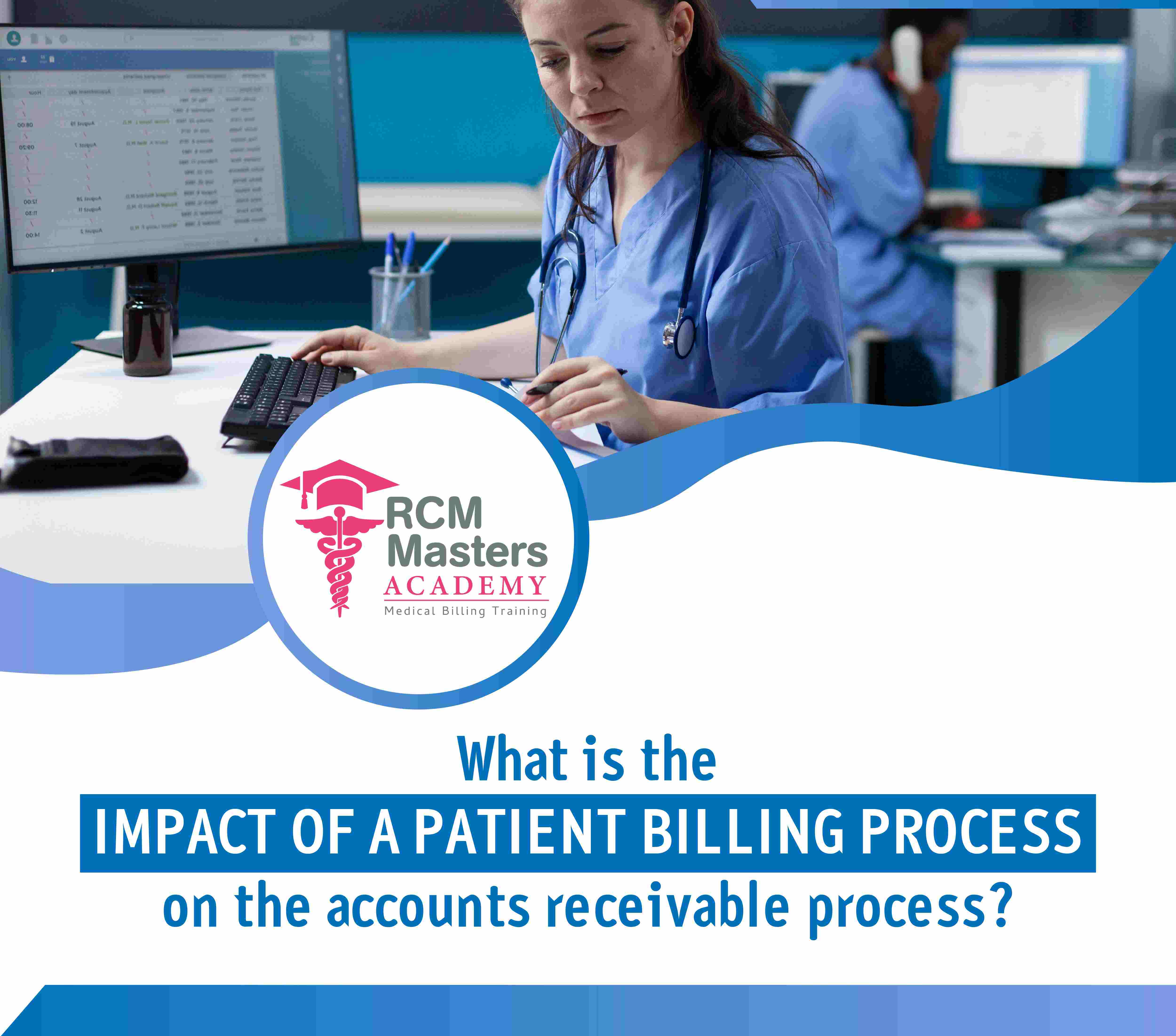 What is the impact of a patient billing process on the accounts receivable process?